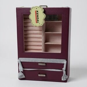 Kendal Jewelry Boxes for Girls Women, Stand Layer Display Jewelry Organizer Box,